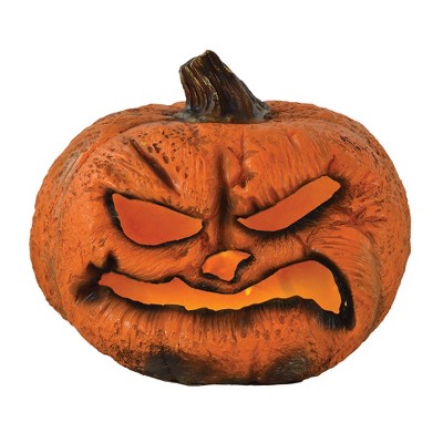 Tekky LED Flickering Flame Rotted Pumpkin™, Orange