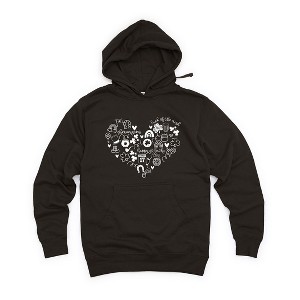 Simply Sage Market Women's Graphic Hoodie St. Patrick's Heart - 1 of 4