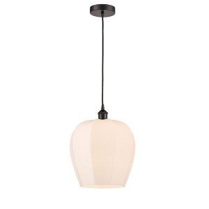 Norfolk - 1 Light Cord Hung Mini Pendant In Industrial Style-15.13 Inches Tall and 11.75 Inches Wide - 1 of 1