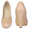 Perphy Women's Round Toe Platform Stiletto High Heel Mary Jane Pumps - 2 of 3