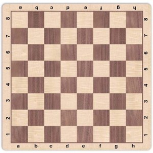 WE Games Mousepad Tournament Chessboard, 20 inches - Wood Grain Print - 1 of 4