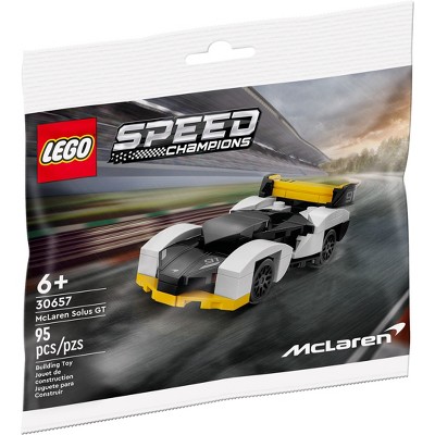 Lego Speed Champions Mclaren Solus Gt Race Car Toy 30657 Target