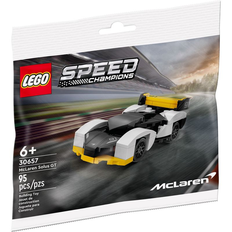 LEGO Speed Champions McLaren Solus GT Race Car Toy 30657, 1 of 4