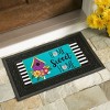 Evergreen Daisy Birdhouse Sassafras Indoor Outdoor Switch Doormat 1'10"x10" Multicolored - 2 of 4