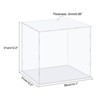 Unique Bargains Acrylic Assembly Dustproof Collectibles Showcase with lid - 2 of 3