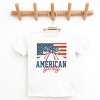The Juniper Shop American Girly Flag Coquette Youth Short Sleeve Tee - 2 of 4