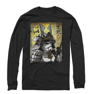 Men's Star Wars Samurai Stormtrooper Long Sleeve Shirt - 1 of 3