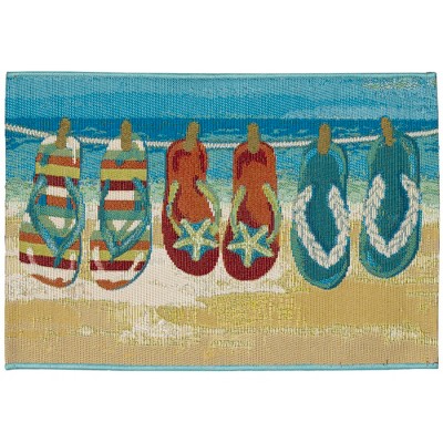 Liora Manne Esencia Coastal Indoor/Outdoor Mat..