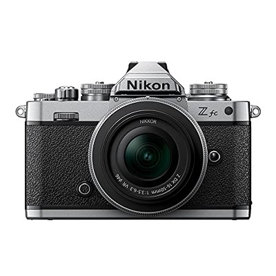 Nikon Z Fc Dx-format Mirrorless Camera Body W/nikkor Z Dx 16-50mm F/3.5-6.3  Vr - Silver : Target