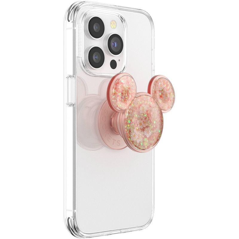 PopSockets PopGrip Cell Phone Grip &#38; Stand - Earidescent Daisy Charm Mickey, 6 of 7
