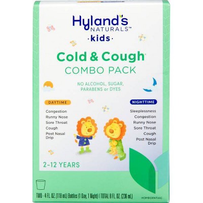 Hyland's 4 Kids Day & Night Cold 'n Cough Relief Liquid - 8 fl oz