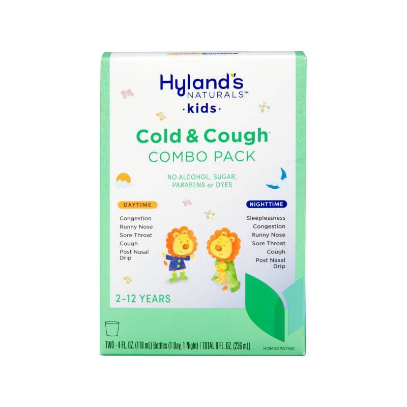 Hyland&#39;s Naturals Kids Day &#38; Night Cold &#39;n Cough Relief Liquid - 8 fl oz, 1 of 8