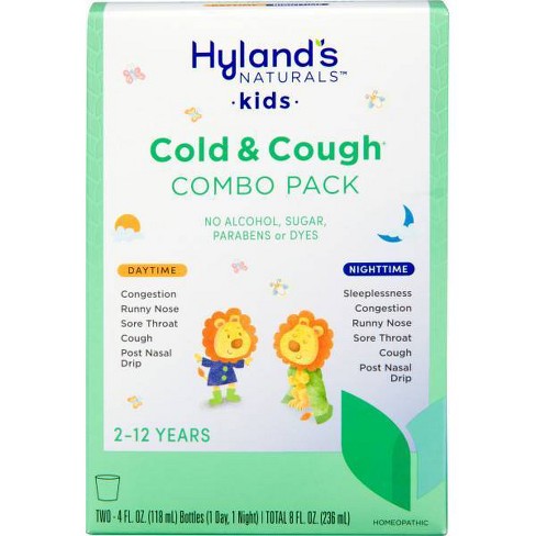 Hyland's Naturals Kids Day & Night Cold 'n Cough Relief Liquid - 8 fl oz - image 1 of 4