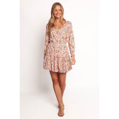 Petal and Pup Kealan Dress - Pink Ditsy Floral