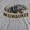University of Wisconsin-Milwaukee Official Distressed Primary Logo Adult Pull-Over Hoodie - 2 of 4
