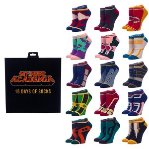 My Hero Academia Suit Up 15 Days Ankle Sock Pack - 1 of 1