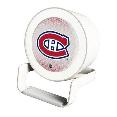 Keyscaper Montreal Canadiens Linen Night Light Charger and Bluetooth Speaker