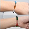 JDICTION 10 Colors 8mm Crystal Glass Beads - 300pcs Faceted Spacer Beads with Container Box for Jewelry Craft - 3 of 4