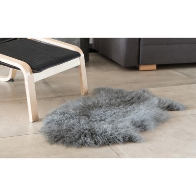 2'x3' novelty Area Rug Gray - DEERLUX
