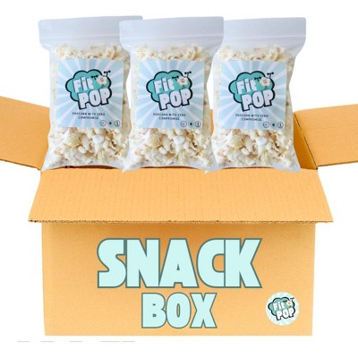 Fitpop Popcorn Snack Bags, 24 Pack, Lunchbox Snacks, Healthy Popcorn ...