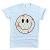 Simply Sage Market Checkered Smiley Face Garment Dyed Tee - 2 of 4