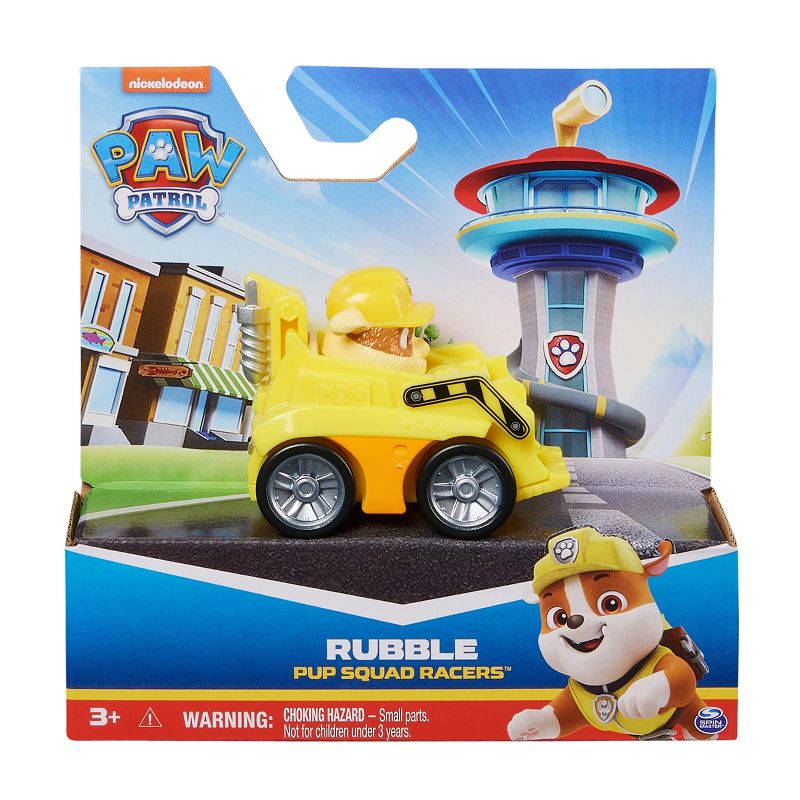 PAW Patrol Rubble Pup Squad Racers Vehicle, 3 of 8