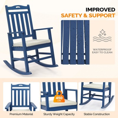 Improved safety and support with stacked features and waterproof panels