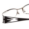 Calabria 806 Techno Optical Titanium Reading Glasses with Hard Case +1.50 - 4 of 4