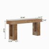 Kumasinova 63" Modern Console Table,Entryway Table with Wood Fame & Legs,Sofa Table for Entryway,Living Room,Hallway - 3 of 4