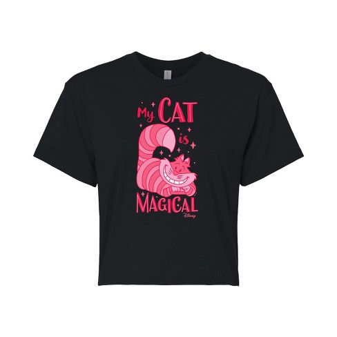 Women's - Disney - Cats & Dogs Cropped Graphic T-Shirt - image 1 of 4