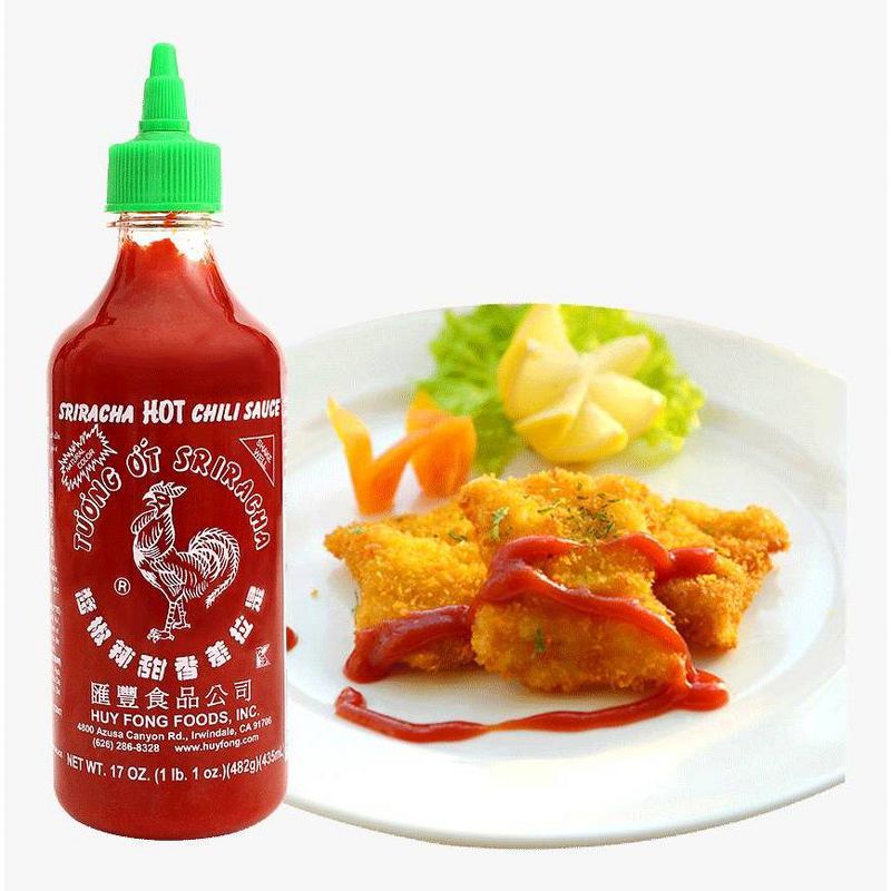 Huy Fong Sriracha Chili Sauce Hot 17oz, 3 of 4