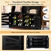 KWPZQEB Wooden TV Stand for TVs up to 65 Inches, 6 Drawer Dresser TV Stand with 3 Open Storage, Entertainment Center for Bedroom, Living Room, Black - 4 of 4