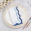Saro Lifestyle Scalloped Border Napkin (Set of 4) - 4 of 4