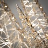 35.5"H  23.5"H and 15.75"H Sullivans Gold Lighted Christmas Cone Trees - Set of 3 - 2 of 4