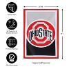 Evergreen Flag, DS New Burlap, Reg, Ohio State University - 2 of 4