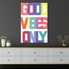 Good Vibes Only Multicolor by The Native State Unframed Wall Canvas - iCanvas - 2 of 4