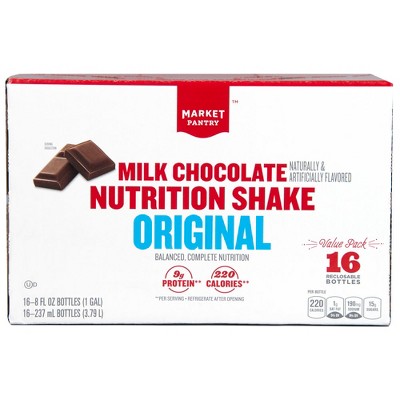 Original Nutritional Shake Milk Chocolate 16ct Market Pantry