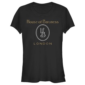 Juniors Womens Cruella House Logo T-Shirt - 1 of 4