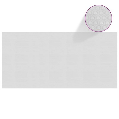 VidaXL Floating PE Solar Pool Film 177.2 in.x86.6 in. Gray