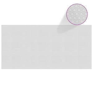 VidaXL Floating PE Solar Pool Film 177.2 in.x86.6 in. Gray - 1 of 4