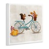 Stupell Industries Squirrel on Autumnal Bicycle, 12" x 12" - 3 of 4