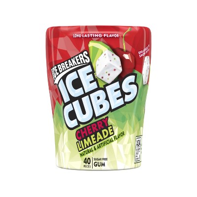 Ice Breakers Ice Cubes Cherry Limeade Bottle Pack Gum - 3.24oz