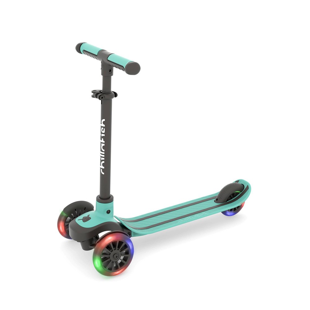 Chillafish Scotti Glow Lean to Steer Scooter with Light Up Wheels - Mint