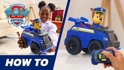 Voiture RC Chase – Pat’Patrouille, Télécommande 2,4 GHz, Réplique Officielle Du Film, Cadeau Enfant 3 Ans Et +