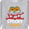 Men's - Dr. Seuss - Spooky Things Graphic Fleece Sweatshirt - 2 of 4