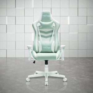 NicBex 300lbs Swivel Gaming Chair with Adjustable Height,Lumbar&Head Pillow,Wheels,Ergonomics Office Chairs Video Game Chaise for Office&Home - 1 of 4