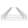 vidaXL Gabion Raised Bed Patio Basket Planter Outdoor Garden Galvanized Steel - 315" x 39.4" x 7.9" - 3 of 4