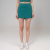 Anna-Kaci Active Women's Athletic Mini Skirt with Contrast Side Stripes and Built-In Shorts for Support - 2 of 4