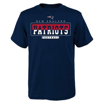 NFL New England Patriots Boys' Short Sleeve Cotton T-Shirt