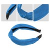 Unique Bargains Women's Velvet Knotted Headbands 1.2" Wide - 4 of 4